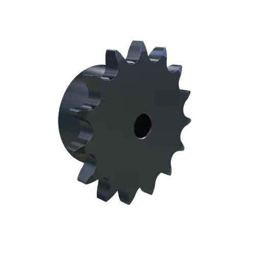 MARTIN SPROCKET  08B15 Rollenkettenrad, 08B-1 Kette, Standardbohrung, 15 Zähne, 61.084 mm Teilungsdurchmesser, Stahl