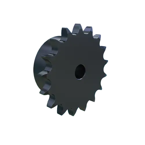MARTIN SPROCKET  08B17 Rollenkettenrad, 08B-1 Kette, Standardbohrung, 17 Zähne, 69.116 mm Teilungsdurchmesser, Stahl