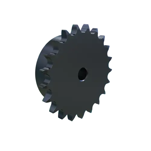 MARTIN SPROCKET  08B21 Rollenkettenrad, 08B-1 Kette, Standardbohrung, 21 Zähne, 85.211 mm Teilungsdurchmesser, Stahl