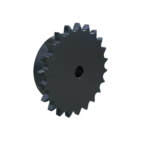 MARTIN SPROCKET  08B22 Rollenkettenrad, 08B-1 Kette, Standardbohrung, 22 Zähne, 89.239 mm Teilungsdurchmesser, Stahl
