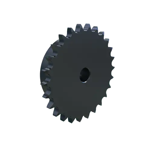 MARTIN SPROCKET  08B26 Rollenkettenrad, 08B-1 Kette, Standardbohrung, 26 Zähne, 105.362 mm Teilungsdurchmesser, Stahl