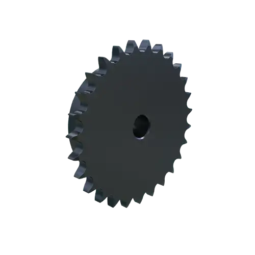 MARTIN SPROCKET  08B27 Rollenkettenrad, 08B-1 Kette, Standardbohrung, 27 Zähne, 109.395 mm Teilungsdurchmesser, Stahl