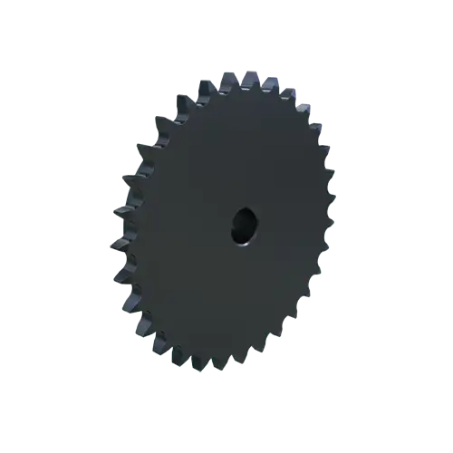 MARTIN SPROCKET  08B31 Rollenkettenrad, 08B-1 Kette, Standardbohrung, 31 Zähne, 125.533 mm Teilungsdurchmesser, Stahl