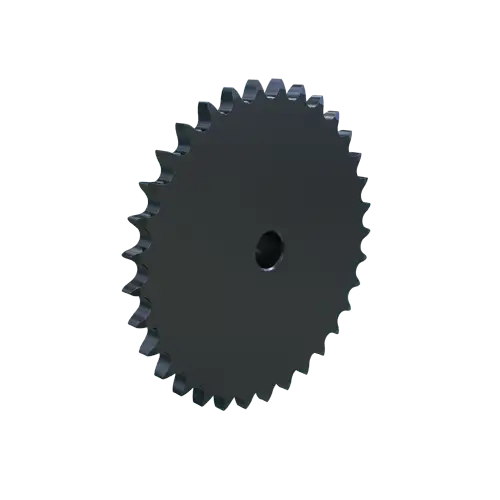 MARTIN SPROCKET  08B33 Rollenkettenrad, 08B-1 Kette, Standardbohrung, 33 Zähne, 133.605 mm Teilungsdurchmesser, Stahl