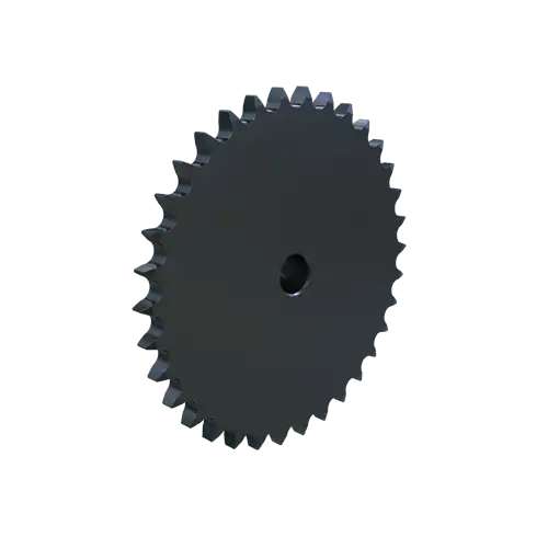 MARTIN SPROCKET  08B34 Rollenkettenrad, 08B-1 Kette, Standardbohrung, 34 Zähne, 137.642 mm Teilungsdurchmesser, Stahl
