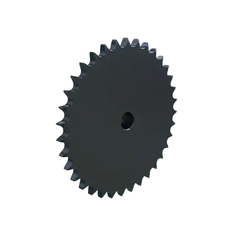 MARTIN SPROCKET  08B35 Rollenkettenrad, 08B-1 Kette, Standardbohrung, 35 Zähne, 141.679 mm Teilungsdurchmesser, Stahl