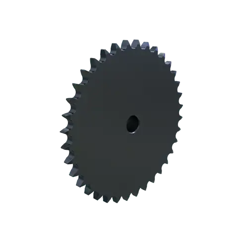 MARTIN SPROCKET  08B36 Rollenkettenrad, 08B-1 Kette, Standardbohrung, 36 Zähne, 145.716 mm Teilungsdurchmesser, Stahl
