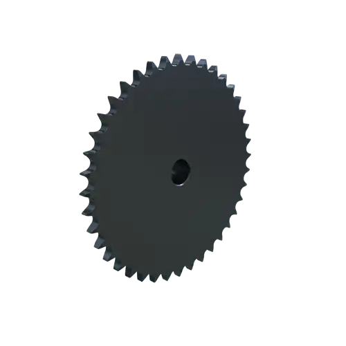 MARTIN SPROCKET  08B40 Rollenkettenrad, 08B-1 Kette, Standardbohrung, 40 Zähne, 161.868 mm Teilungsdurchmesser, Stahl