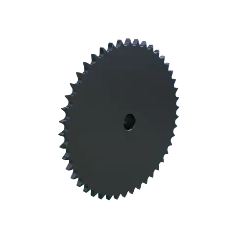 MARTIN SPROCKET  08B45 Rollenkettenrad, 08B-1 Kette, Standardbohrung, 45 Zähne, 182.062 mm Teilungsdurchmesser, Stahl