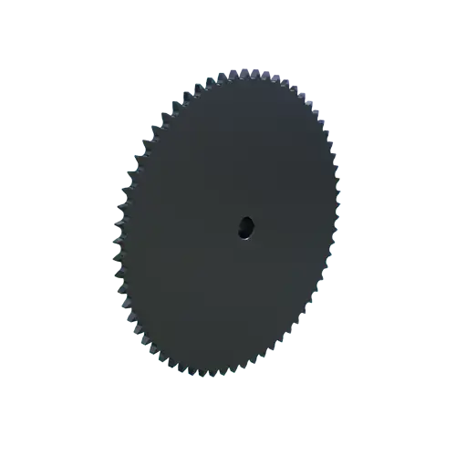 MARTIN SPROCKET  08B64 Rollenkettenrad, 08B-1 Kette, Standardbohrung, 64 Zähne, 258.826 mm Teilungsdurchmesser, Stahl