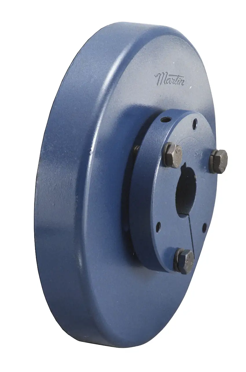 MARTIN SPROCKET  10B-SK-Flansch, 7.5 Zoll Außendurchmesser, 2.812 Zoll Bohrung, Größe 10, Stahlguss