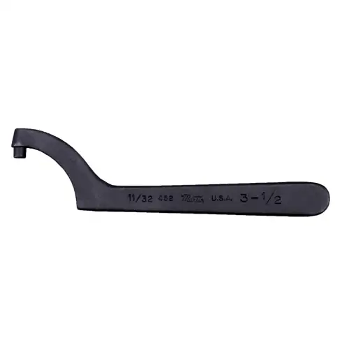 MARTIN SPROCKET  457 Stiftschlüssel, SAE, 2 1/4 Zoll Größe, Industrial Black, Stahl
