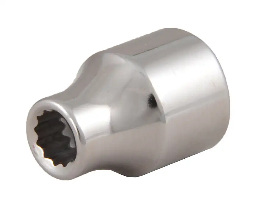 MARTIN SPROCKET B1210 Steckschlüsseleinsatz, SAE, 12-kant, 3/8 Zoll Antrieb, 5/16 Zoll Größe, Chrom, legierter Stahl