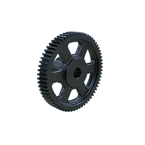 MARTIN SPROCKET  C1064 Stirnrad, 10 Diametral Pitch, 6.4 Zoll Pitch Dia., Aufbohrbar, Gusseisen