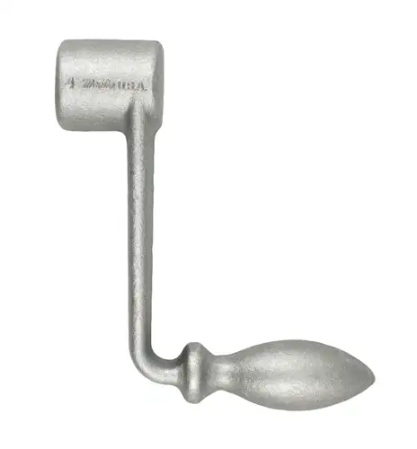 MARTIN SPROCKET  CH6U Kurbelgriff, 5 Zoll Länge, unbehandelt, natürliches Finish, Stahl