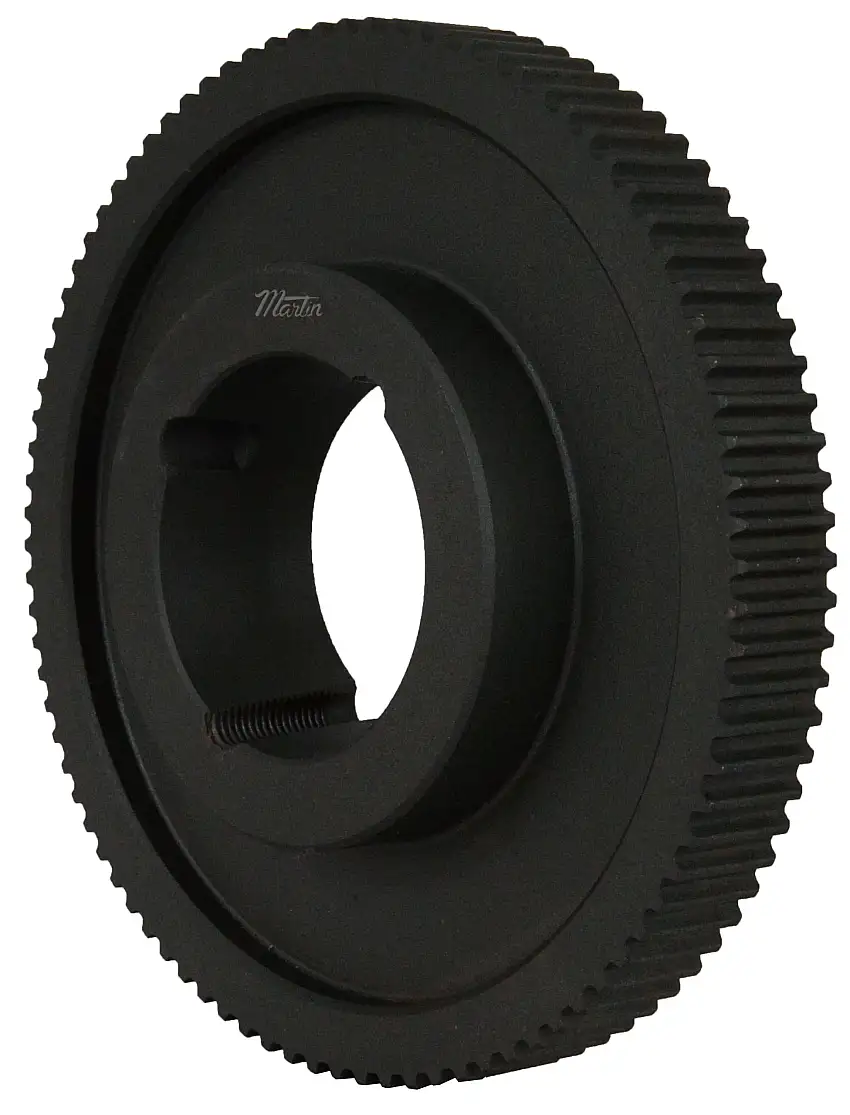 MARTIN SPROCKET  P908M30-2517 Kettenrad, 2517 Buchse, 2.5 Zoll Max Bohrung, 90 Zähne, 9.023 Zoll Pitch Dia., Gusseisen