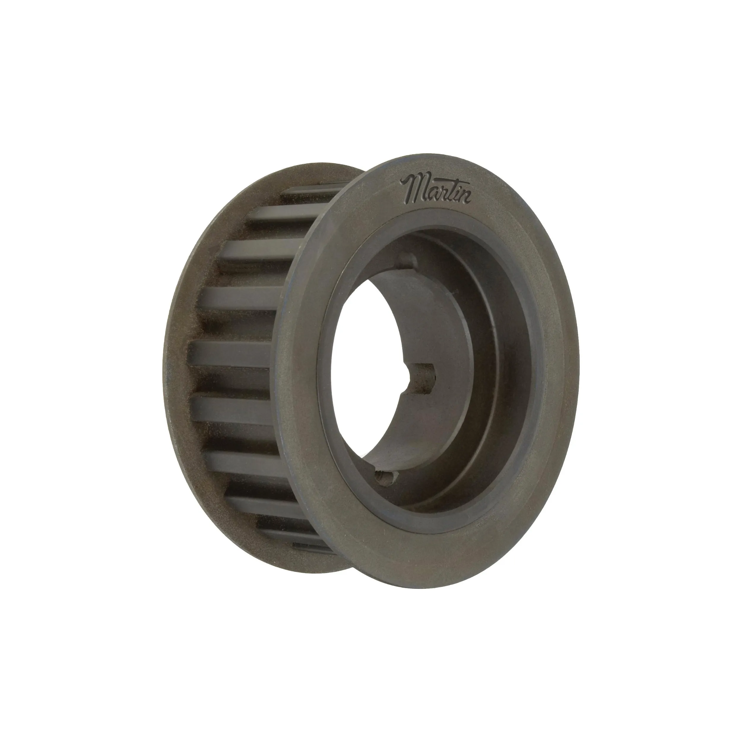 MARTIN SPROCKET TB16H200 Zahnriemenscheibe, 16 Zähne, 2.093 Zoll Zahnbreite, 2 Zoll Riemenbreite, Stahl
