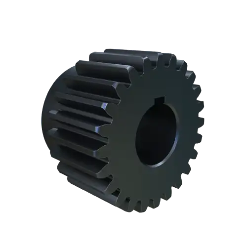 MARTIN SPROCKET TS1024BS 1 Stirnrad, 10 DP, 20 Grad, 24 Zähne, 2.4 Zoll Teilungsdurchmesser, Stahl
