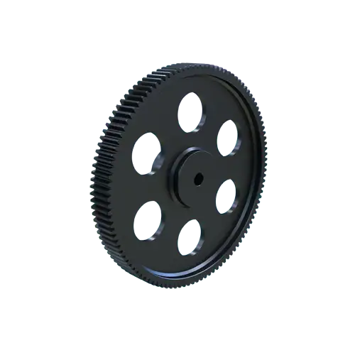 MARTIN SPROCKET TS5110 Stirnrad, 5-Zoll-Diamantteilung, 22 Zoll Teilungsdurchmesser, wiederaufbohrbar, Stahl
