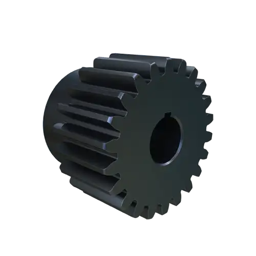 MARTIN SPROCKET TS822BS 7/8 Stirnrad, 8 DP, 20 Grad, 22 Zähne, 2.750 Zoll Teilungsdurchmesser, Bohrung auf Maß, Stahl