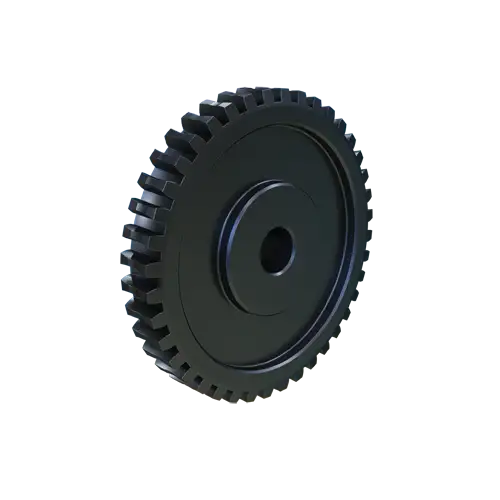MARTIN SPROCKET W1040 Schneckengetriebe, 10 DP, 4 Zoll Teilungsdurchmesser, 0.939 Zoll Bohrung, wiederaufbohrbar, Gusseisen