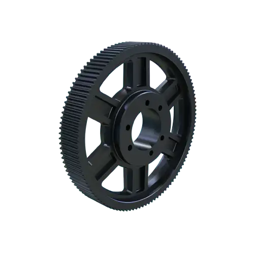 MARTIN SPROCKET  W11214M65-J Kettenrad, J-Buchse, 4.5 Zoll Max Bohrung, 112 Zähne, 19.650 Zoll Teilungsdurchmesser, Gusseisen