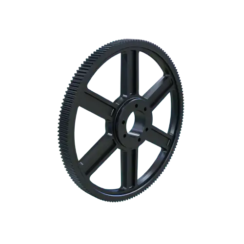 MARTIN SPROCKET  W14414M42-F Kettenrad, F-Buchse, 4 Zoll Max Bohrung, 144 Zähne, 25.264 Zoll Teilungsdurchmesser, Gusseisen