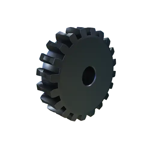 MARTIN SPROCKET  W620 Schneckengetriebe, 6 DP, 3.333 Zoll Teilungsdurchmesser, 1.001 Zoll Bohrung, wiederaufbohrbar, Gusseisen