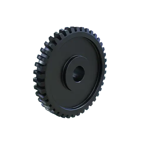 MARTIN SPROCKET  W640D Schneckengetriebe, 6 Diametral Pitch, 6.666 Zoll Pitch Durchmesser, Aufbohrbar, Gusseisen