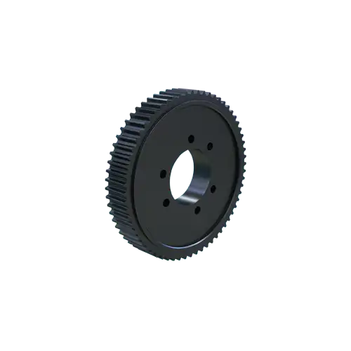 MARTIN SPROCKET  W6414M42-E Kettenrad, E-Buchse, 8.750 Zoll Max. Bohrung, 64 Zähne, 11.229 Zoll Teilungsdurchmesser, Gusseisen