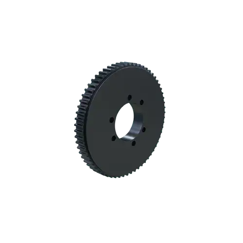MARTIN SPROCKET  W648M12-SDS-Kettenrad, SDS-Buchse, 2 Zoll Max. Bohrung, 64 Zähne, 6.416 Zoll Teilungsdurchmesser, Gusseisen