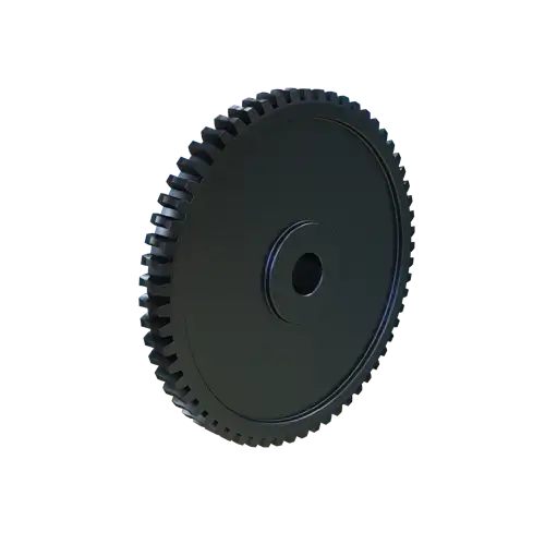 MARTIN SPROCKET  W660 Schneckengetriebe, 6 Diametral Pitch, 10 Zoll Pitch Durchmesser, Aufbohrbar, Gusseisen