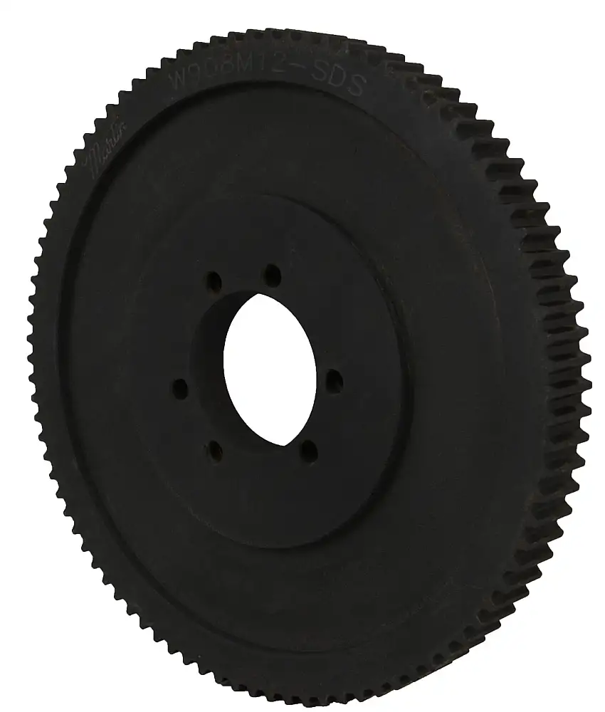MARTIN SPROCKET  W9014M120-M Kettenrad, M-Buchse, 5.5 Zoll Max Bohrung, 90 Zähne, 15.790 Zoll Teilungsdurchmesser, Stahl