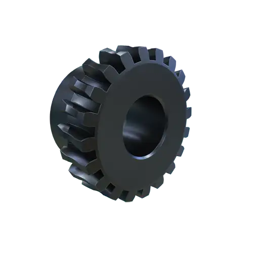MARTIN SPROCKET  WB1020D Schneckengetriebe, 10-fach Teilung, 2 Zoll Teilungsdurchmesser, wiederaufbohrbar, Bronze