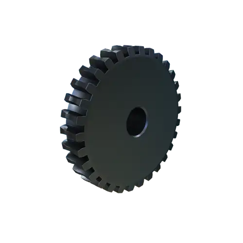 MARTIN SPROCKET  WB1030 Schneckengetriebe, 10 Diametral Pitch, 3 Zoll Pitch Dia., Wiederaufbohrbar, Bronze