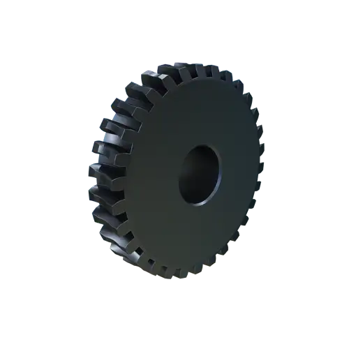 MARTIN SPROCKET  WB1030D Schneckengetriebe, 10-fach Teilung, 3 Zoll Teilungsdurchmesser, wiederaufbohrbar, Bronze