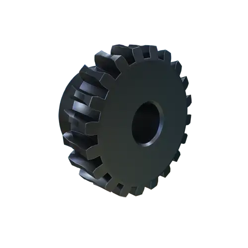 MARTIN SPROCKET WB1220D Schneckengetriebe, 12-fach Teilung, 1.666 Zoll Teilungsdurchmesser, wiederaufbohrbar, Bronze