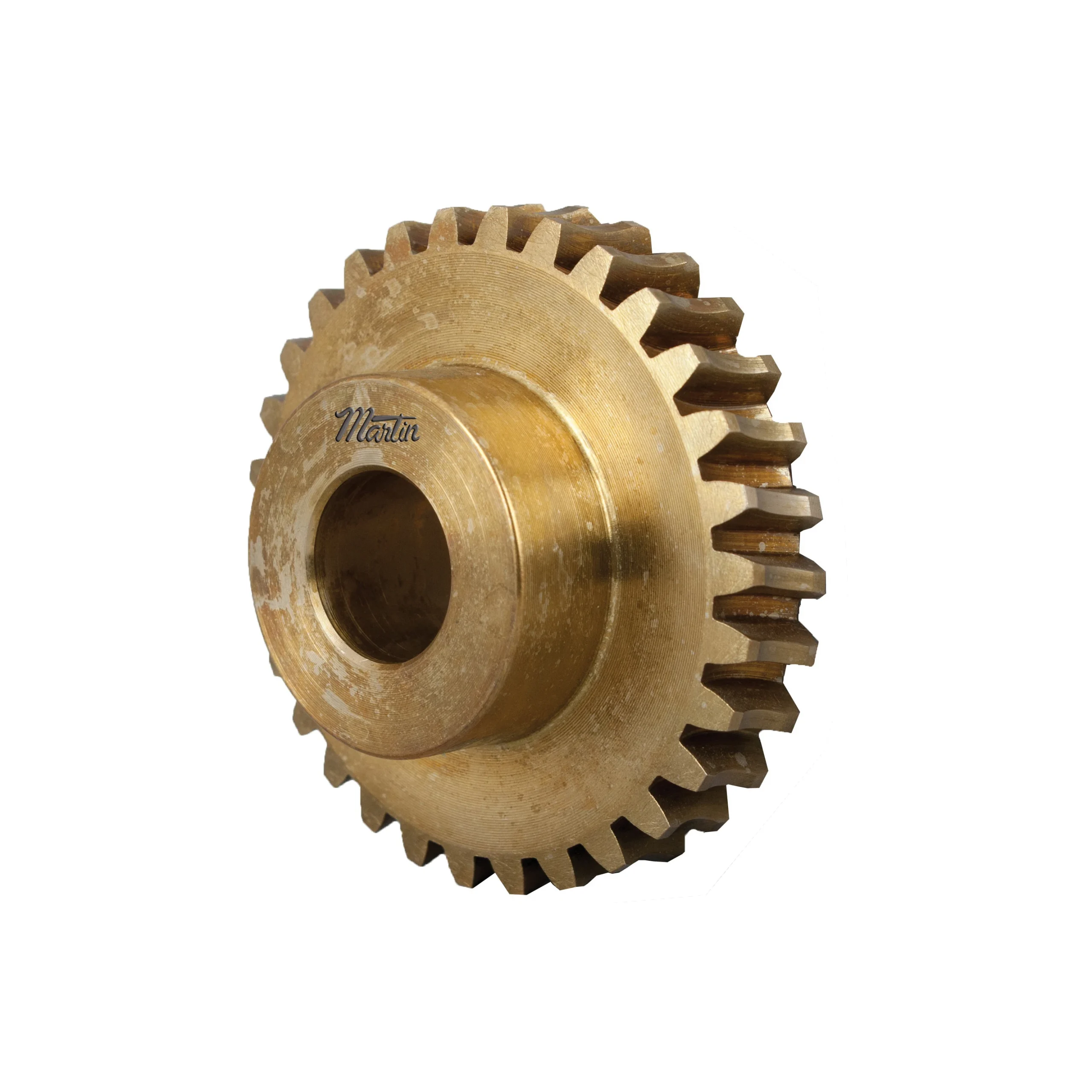 MARTIN SPROCKET  WB1040 Schneckengetriebe, 10 Diametral Pitch, 4 Zoll Pitch Dia., Wiederaufbohrbar, Bronze