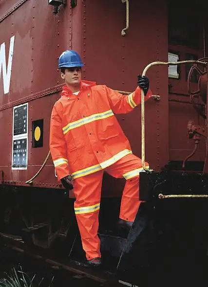 MCR SAFETY  2013RS Luminator .35Mm PVC Poly Suit 3-teilig S