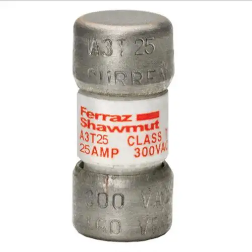 MERSEN FERRAZ A3T25 Sicherung, flink, 300 V, 25 A, Klasse T, 1-polig