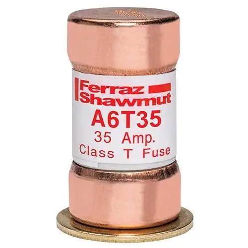 MERSEN FERRAZ A6T35 Sicherung, flink, 600 V, 35 A, Klasse T, 1-polig