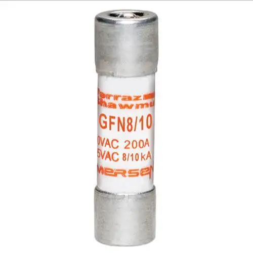 MERSEN FERRAZ  GFN8/10 Zeitverzögerungs-Zwergsicherung, 250 VAC, 0.8 A, 1-polig