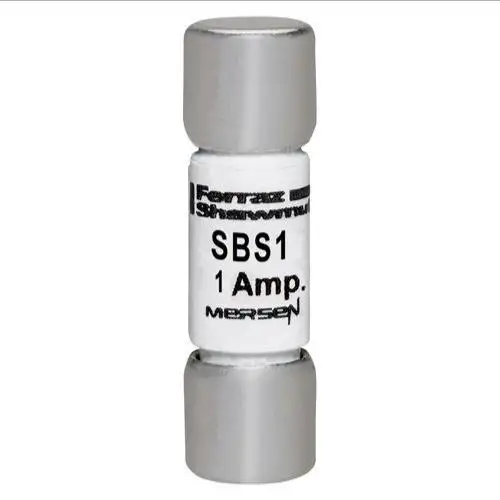 MERSEN FERRAZ  SBS1 Flinke Kleinstsicherung, 600VAC, 1A, 1-polig