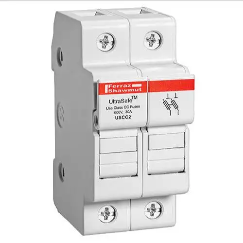 MERSEN FERRAZ USCC2 Sicherungshalter, 600 V, 30 A, Klasse CC, 2-polig