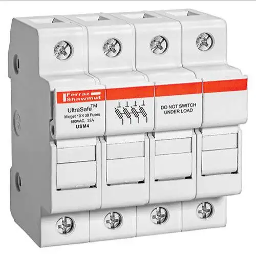 MERSEN FERRAZ USM4-Sicherung, 600 VAC, 30 A, 4-polig