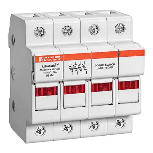 MERSEN FERRAZ USM4I Sicherung, 600VAC, 30A, 4-polig