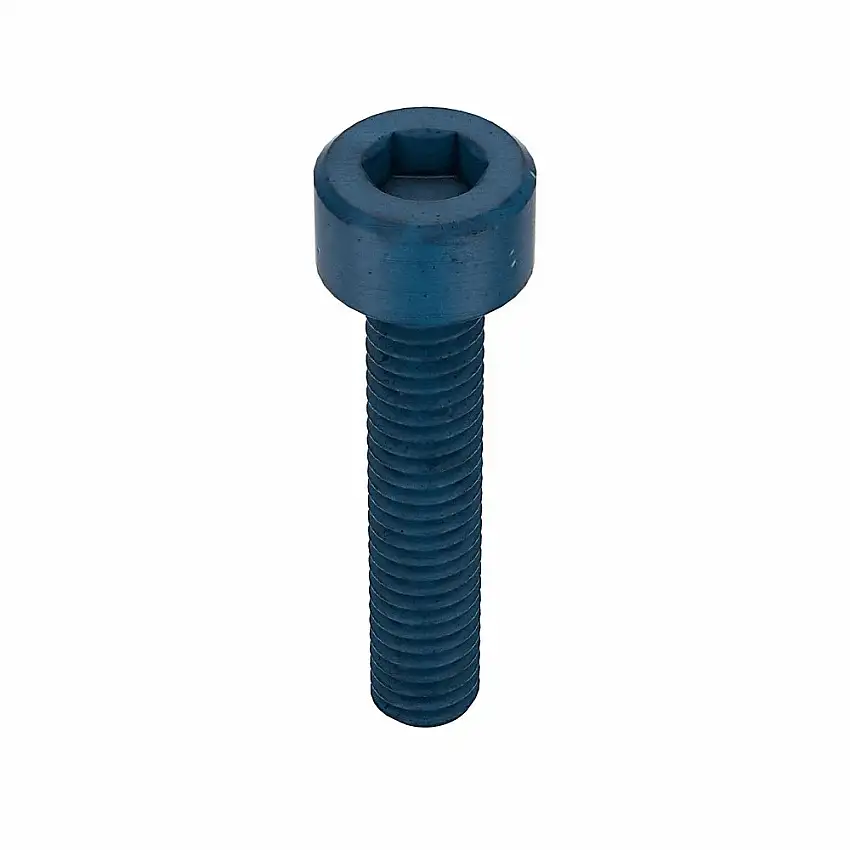 METRIC BLUE UST176215 Metrische Innensechskantschraube, Gewindegröße M4x0.7, Innensechskant, 20 mm Länge, 4 mm Kopfhöhe