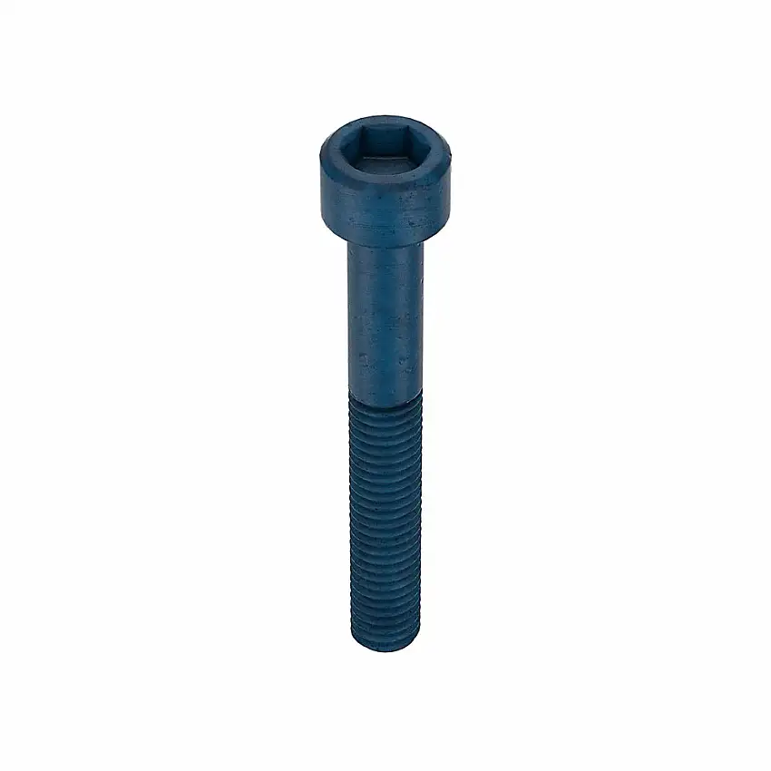 METRIC BLUE UST176245 Metrische Innensechskantschraube, Gewindegröße M6x1, Zylinder, 45 mm Länge, Stahl, Grob