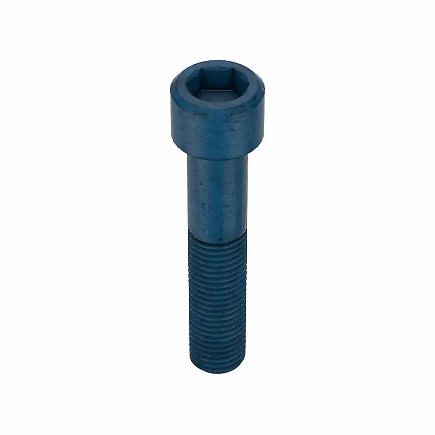 METRIC BLUE UST176304 Metrische Innensechskantschraube, Gewindegröße M16x2, Zylindrisch, 80 mm Länge, Blau