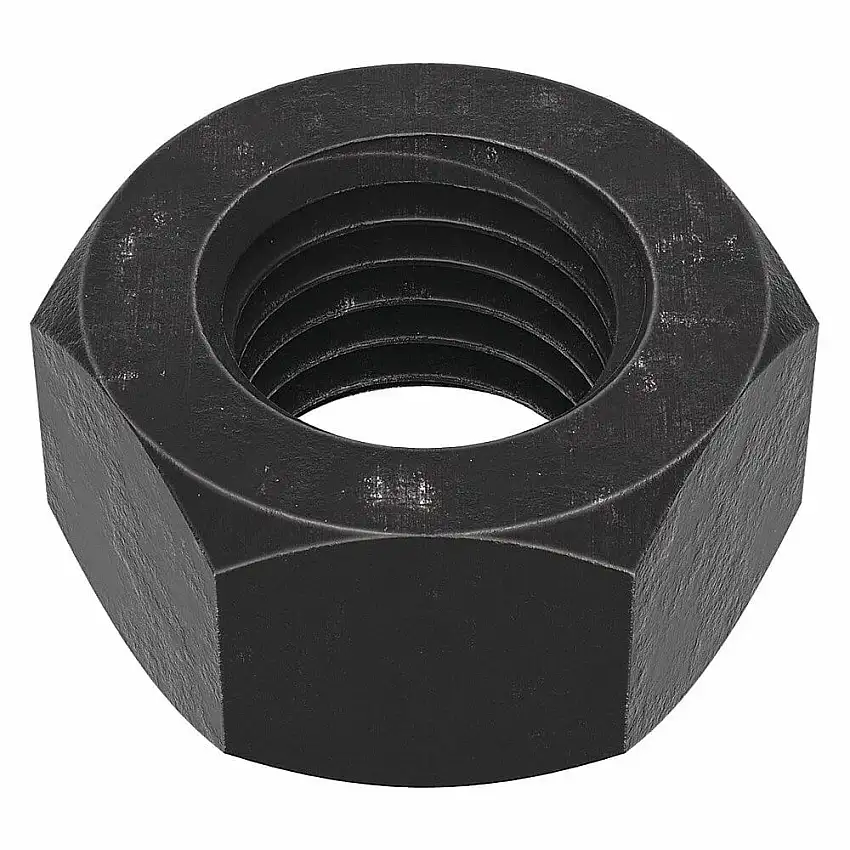 METRIC BLUE UST182804 Sechskantmutter, Gewindegröße M20x2.5, legierter Stahl, 16 mm Höhe, 30 mm Breite, blaues Phos